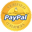 We accept PayPal payments!