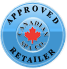 canadian spa approved retailer badge