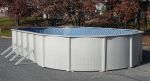 Coral Bay White Oval Steel Pool 20ft x 12ft