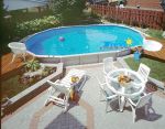 Trevi 209 Oval Steel Pool 15ft x 30ft 