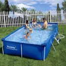 Bestway Steel Pro Rectangular Frame Pool With Pump 163" x 85" x 31"