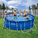 Bestway Steel Pro Metal Frame Round Pool Package 15ft x 48"