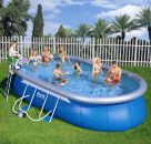 Bestway Oval Frame Inflatable Pool 12ft x 20ft x 48"