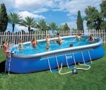 Bestway Oval Frame Inflatable Pool 12ft x 24ft x 48"
