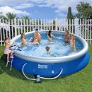 Bestway Fast Set Round Inflatable Pool Package 15ft x 36"