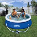 Bestway Fast Set Round Inflatable Pool 8ft x 26" With Pump