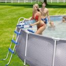 42" Coated Steel Frame Pool Ladder