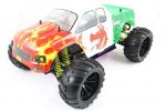 Radio Controlled 1:10 Nitro 6101 Licenced Monster Truck - Red Dragon