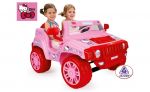 Injusa Hello Kitty 2 Seater Jeep - 12 Volt