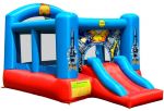 Space Slide & Hoop Bouncer 12ft x 8ft x 7ft 6in Bouncy Castle