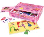 Fuzzy Felt Glitter Princess Set