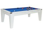Avant Garde White Diner Freeplay 7ft Slate Bed Pool Table