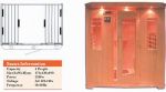 Infrared 4 Person Sauna- 1.75 x 1.2 x 1.9m