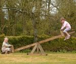 Wooden See-saw