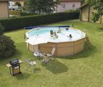 Zodiac Azteck Maxiwood Round Wooden Pool 5m