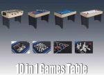 BCE 4ft 10-in-1 Multi Games Table