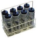 Mitre 1 litre Sports Bottles & Carrier