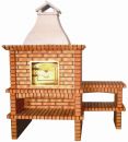 Classic Brick Pizza Outdoor Oven With Shelf