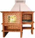 Classic Brick Pizza Outdoor Oven With Barbecue