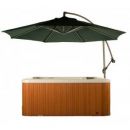Canadian Spa Green Umbrella
