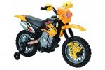 6 Volt Battery Powered Dirt Bike - Yellow