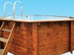 Plastica Eco Octagonal Wooden Pool 4m