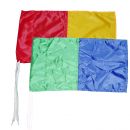 Corner Post Flag- Two Colour Vertical