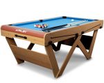 Riley 6ft "W" Leg Folding Pool & Snooker Table (FSPW-6)