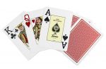 Fournier Jumbo Poker Playing Cards (Red)