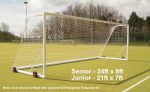 Junior Aluminium Freestanding Football Goal