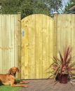 Arched Featheredge Gate