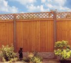 Fence Post 100 x 100mm Brown