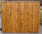 Weston Closeboard Green Fence Panel