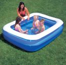 Blue Rectangular Paddling Pool