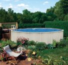 Coral Bay Round White Steel Pool 12ft