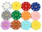 Luxury Numbered Suited Chips