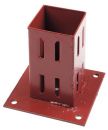 Metpost Bolt Down Post Support - Wedge Grip (Red) 75mm