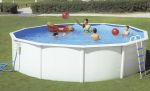 Mirage White Round Steel Pool 15ft