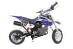 Mini Moto 50cc Scrambler Bike - Blue