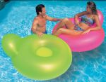 Pillow Back Pool Lounger