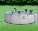 Pro Series Metal Frame Pool Package 16ft x 42"
