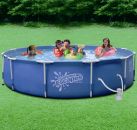 Summer Escapes Metal Frame Pool Package 12ft x 36"