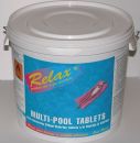 Wrapped Multi-Pool 200g Tablets 2kg x 6