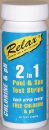 2 in 1 Pool Chemical Test Strips Pk.25- Box of 12