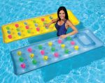 18 Pocket Pool Inflatable Lounger