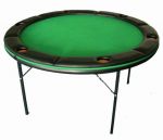 4ft Round Folding Poker Table