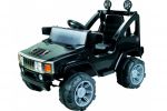 Twin 6 Volt Battery Powered Hummer Jeep - Black