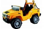 12 Volt Battery Powered Hummer Jeep - Yellow