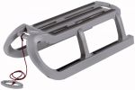 Snow Rodel Silver Sledge Toboggan 