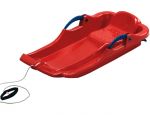 Snow Spider Red Sledge With Plastic Brakes